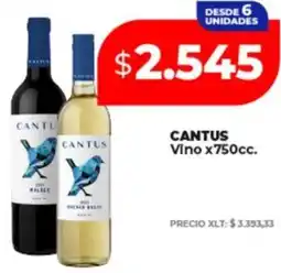Supermayorista Vital Cantus vino oferta