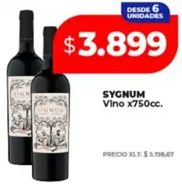 Supermayorista Vital Sygnum vino oferta