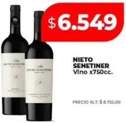 Supermayorista Vital Nieto senetiner vino oferta