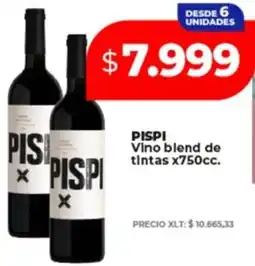 Supermayorista Vital Pispi vino blend de tintas oferta
