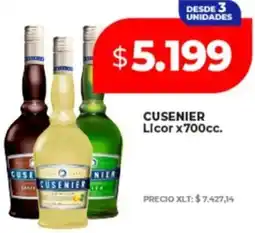 Supermayorista Vital Cusenier licor oferta