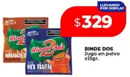 Supermayorista Vital Rinde dos jugo en polvo oferta