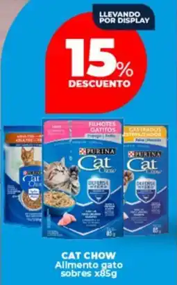 Supermayorista Vital Cat chow allmento gato sobres oferta