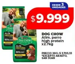 Supermayorista Vital Dog chow allm. perro high protein oferta