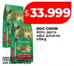 Supermayorista Vital Dog chow alim. perro adul. p/carne oferta
