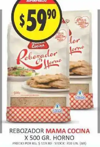 Supermercados Becerra Mama Cocina Rebozador Horno x 500gr oferta