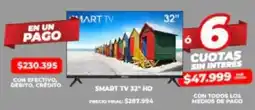Supermayorista Vital Smart tv 32" hd oferta