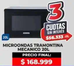 Supermayorista Vital Microondas tramontina mecanico oferta