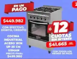 Supermayorista Vital Cocina industrial acero win oferta