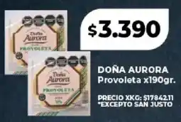 Supermayorista Vital Doña aurora provoleta oferta
