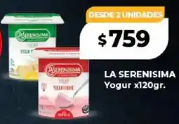 Supermayorista Vital La serenisima yogur oferta