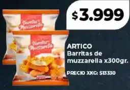 Supermayorista Vital Artico barritas de muzzarella oferta
