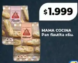 Supermayorista Vital Mama cocina pan flautita oferta