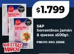 Supermayorista Vital S&p sorrentinos jamón & quesos oferta