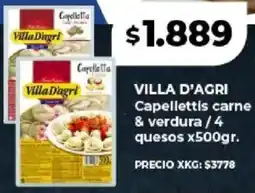Supermayorista Vital Villa d'agri capellettis carne & verdura oferta