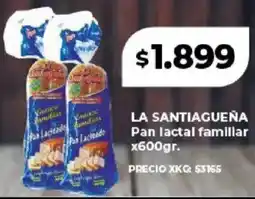 Supermayorista Vital La santiagueña pan lactal familiar oferta