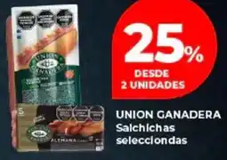 Supermayorista Vital Union ganadera salchichas selecciondas oferta