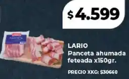 Supermayorista Vital Lario panceta ahumada feteada oferta