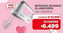 Naldo Lombardi Batidora de mano SL-HM1035PN oferta