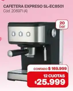 Naldo Lombardi Cafetera expreso SL-EC8501 oferta