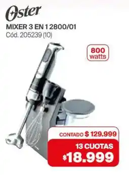 Naldo Lombardi Oster mixer 3 en 1 oferta
