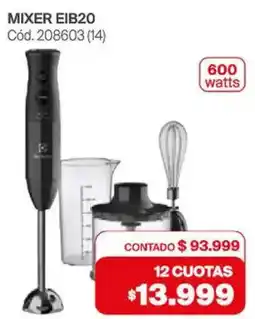 Naldo Lombardi Electrolux mixer EIB20 oferta