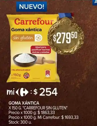 Carrefour Market Carrefour sin Gluten Goma Xántica x 150g. oferta