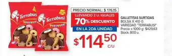 Carrefour Market Terrabusi Galletitas Surtidas Bolsa x 410g Variedad oferta