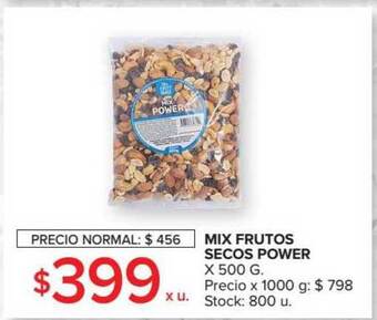 Carrefour Market Mix Frutos Secos Power x 500g oferta