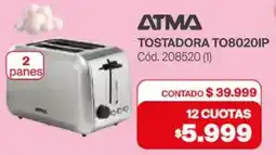 Naldo Lombardi Atma tostadora TO8020IP oferta