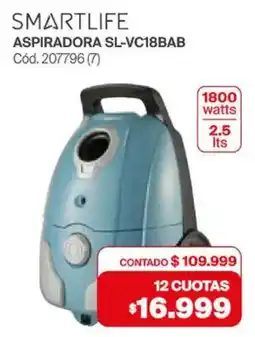 Naldo Lombardi Smartlife aspiradora SL-VC18BAB oferta