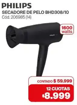 Naldo Lombardi Philips secadore de pelo BHD308/10 oferta