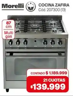Naldo Lombardi Morelli cocina zafira oferta