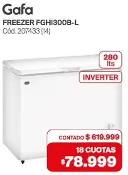 Naldo Lombardi Gafa freezer FGH1300B-L oferta