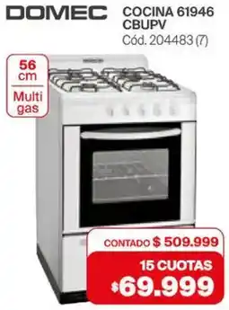 Naldo Lombardi Domec cocina 61946 CBUPV oferta