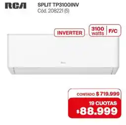 Naldo Lombardi Rca split TP3100INV oferta