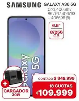Naldo Lombardi Samsung galaxy A36 5G 6.5" oferta