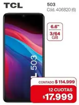 Naldo Lombardi Tcl 503 6.6" oferta