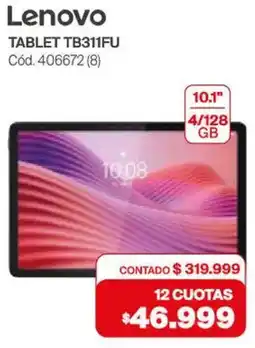 Naldo Lombardi Lenovo tablet TB311FU 10.1" oferta