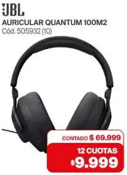 Naldo Lombardi Jbl auricular quantum 100M2 oferta