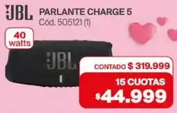 Naldo Lombardi Jbl parlante charge 5 oferta