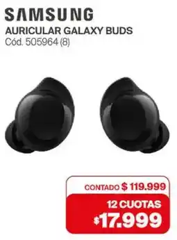Naldo Lombardi Samsung auricular galaxy buds oferta