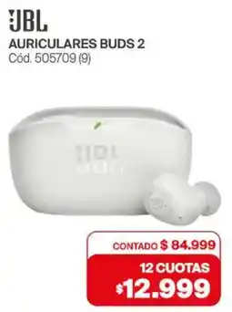 Naldo Lombardi Jbl auriculares buds 2 oferta