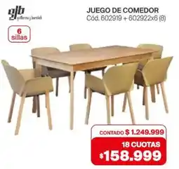 Naldo Lombardi Gjb juego de comedor oferta