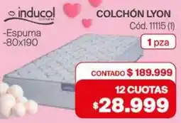 Naldo Lombardi Inducol colchón lyon oferta