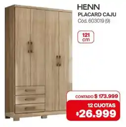 Naldo Lombardi Henn placard caju oferta