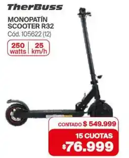 Naldo Lombardi Therbuss monopatín scooter R32 oferta