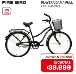 Naldo Lombardi Fire bird playera dama full oferta