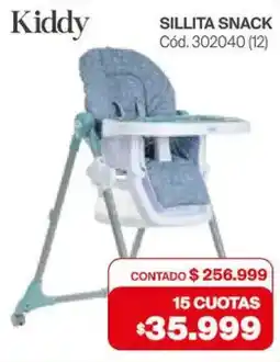 Naldo Lombardi Kiddy sillita snack oferta