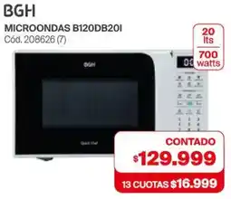Naldo Lombardi Bgh microondas B120DB201 oferta